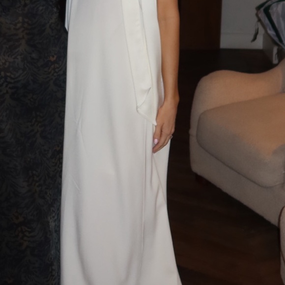TALLER MARMO Bridal Astor crêpe cady gown - Picture 7 of 7